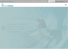 Tablet Screenshot of correlsense.com
